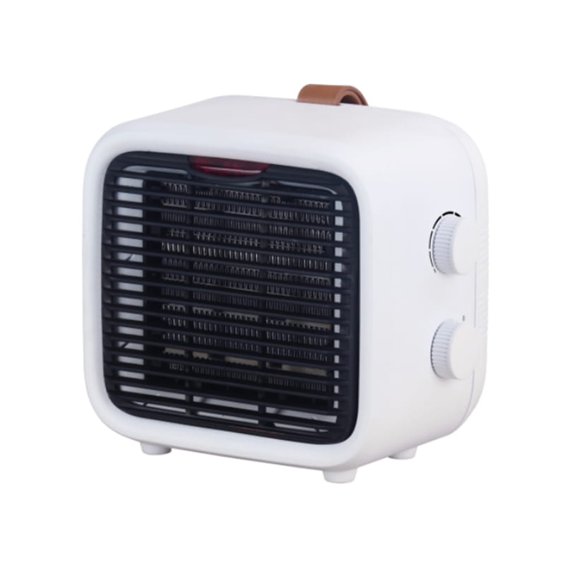 Osobni mini električni keramički grijač 1500W zatvoreni, bijeli